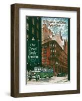 Newest Family Connection 1926-Charles H. Dickson-Framed Giclee Print