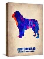 Newfoundland Poster-NaxArt-Stretched Canvas