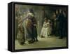Newgate - Committed for Trial, 1878-Frank Holl-Framed Stretched Canvas