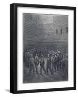 Newgate-Exercise Yard, 1872-Héliodore Joseph Pisan-Framed Giclee Print