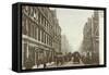Newgate Street-null-Framed Stretched Canvas