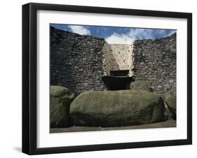 Newgrange, County Meath, Leinster, Republic of Ireland, Europe-Woolfitt Adam-Framed Photographic Print