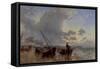 Newhaven, Firth of Forth at Sunset-Keeley Halswelle-Framed Stretched Canvas