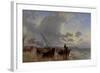 Newhaven, Firth of Forth at Sunset-Keeley Halswelle-Framed Giclee Print