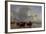 Newhaven, Firth of Forth at Sunset-Keeley Halswelle-Framed Giclee Print