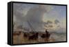 Newhaven, Firth of Forth at Sunset-Keeley Halswelle-Framed Stretched Canvas