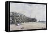 Newhaven Old Pier-William Roxby Beverly-Framed Stretched Canvas