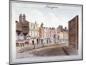 Newington, Southwark, London, 1825-John Hassell-Mounted Giclee Print