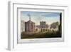 Newington Turnpike on Newington Causeway, Southwark, London, 1825-G Yates-Framed Giclee Print