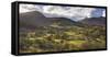 Newlands Chapel Nestled in the Beautiful Newlands Valley, Lake District, Cumbria-Adam Burton-Framed Stretched Canvas