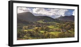 Newlands Chapel Nestled in the Beautiful Newlands Valley, Lake District, Cumbria-Adam Burton-Framed Photographic Print