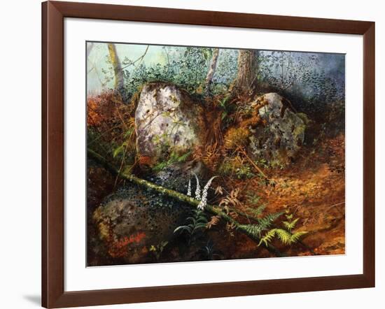 Newlay Wood-John Atkinson Grimshaw-Framed Giclee Print