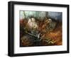 Newlay Wood-John Atkinson Grimshaw-Framed Premium Giclee Print