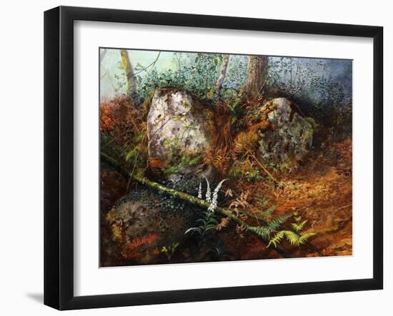 Newlay Wood-John Atkinson Grimshaw-Framed Giclee Print