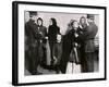 Newly Arrived Immigrants Undergoing Medical Examination on Ellis Island, New York, c.1910-null-Framed Photographic Print