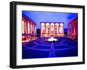 Newly Completed Lincoln Center-Michael Rougier-Framed Photographic Print