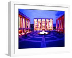 Newly Completed Lincoln Center-Michael Rougier-Framed Photographic Print