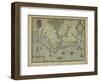 Newly discovered Virginia, 1590-Theodore de , after White, John Bry-Framed Giclee Print