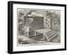 Newly-Invented Drying-Closet, for the Hospital at Scutari-null-Framed Giclee Print