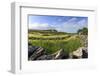 Newly Mown Grass in Field with Dry Stone Walls, Copse of Trees and House, Spring Morning Sun-Eleanor Scriven-Framed Photographic Print