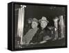 Newly Re-elected Pres. Franklin Roosevelt with VP Harry Truman Ride to the White House to Celebrate-George Skadding-Framed Stretched Canvas