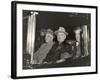 Newly Re-elected Pres. Franklin Roosevelt with VP Harry Truman Ride to the White House to Celebrate-George Skadding-Framed Photographic Print
