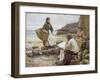 Newlyn: Catching Up with the Cornish Telegraph-Walter Langley-Framed Giclee Print
