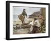 Newlyn: Catching Up with the Cornish Telegraph-Walter Langley-Framed Giclee Print