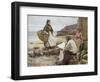 Newlyn: Catching Up with the Cornish Telegraph-Walter Langley-Framed Giclee Print