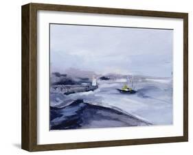 Newlyn, Cornwall, 2005-Sophia Elliot-Framed Giclee Print