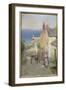 Newlyn from the Bottom of Adit Lane, 1886-94-Leghe Suthers-Framed Giclee Print