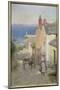 Newlyn from the Bottom of Adit Lane, 1886-94-Leghe Suthers-Mounted Giclee Print