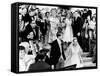 Newlyweds, Edward and Tricia Nixon Cox Leave the White House after their Wedding, June 12, 1971-null-Framed Stretched Canvas