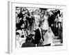 Newlyweds, Edward and Tricia Nixon Cox Leave the White House after their Wedding, June 12, 1971-null-Framed Photo