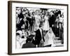 Newlyweds, Edward and Tricia Nixon Cox Leave the White House after their Wedding, June 12, 1971-null-Framed Photo