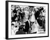 Newlyweds, Edward and Tricia Nixon Cox Leave the White House after their Wedding, June 12, 1971-null-Framed Photo