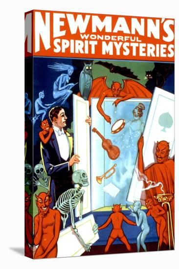 Newmann's Wonderful Spirit Mysteries-null-Stretched Canvas
