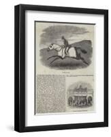 Newmarket First Spring Meeting and the Derby-null-Framed Premium Giclee Print