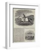 Newmarket First Spring Meeting and the Derby-null-Framed Premium Giclee Print