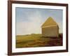 Newmarket Heath, with a Rubbing-Down House, c.1765 (Post-Restoration)-George Stubbs-Framed Giclee Print