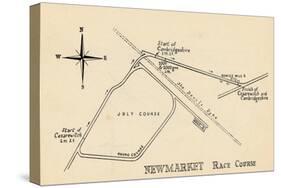 Newmarket Race Course, 1940-null-Stretched Canvas
