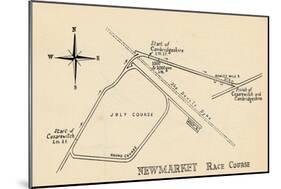 Newmarket Race Course, 1940-null-Mounted Giclee Print