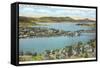 Newport and Lake Memphremagog, Vermont-null-Framed Stretched Canvas