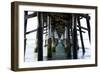 Newport Beach Pier-John Gusky-Framed Photographic Print