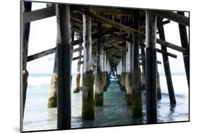 Newport Beach Pier-John Gusky-Mounted Photographic Print