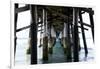 Newport Beach Pier-John Gusky-Framed Photographic Print