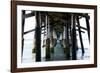 Newport Beach Pier-John Gusky-Framed Photographic Print