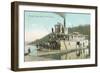 Newport Boat, Pend Oreille, Washington-null-Framed Art Print