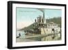 Newport Boat, Pend Oreille, Washington-null-Framed Art Print