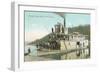 Newport Boat, Pend Oreille, Washington-null-Framed Art Print